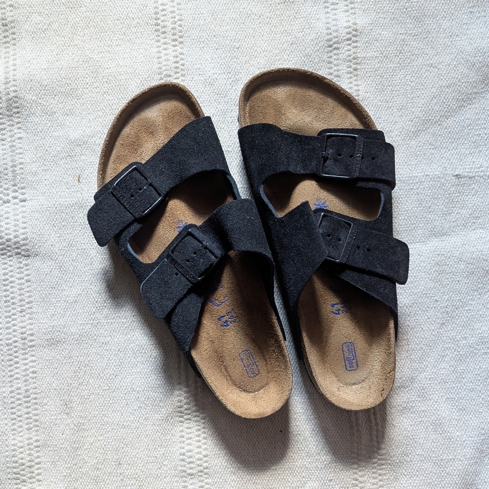 Birkenstock Arizona suede